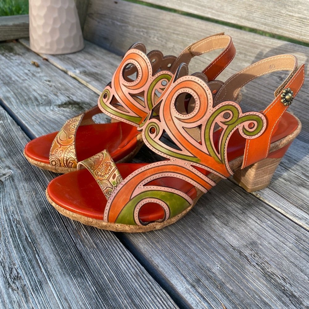 🧡 HOST PICK 🧡 Colorful Retro Women's Sandals